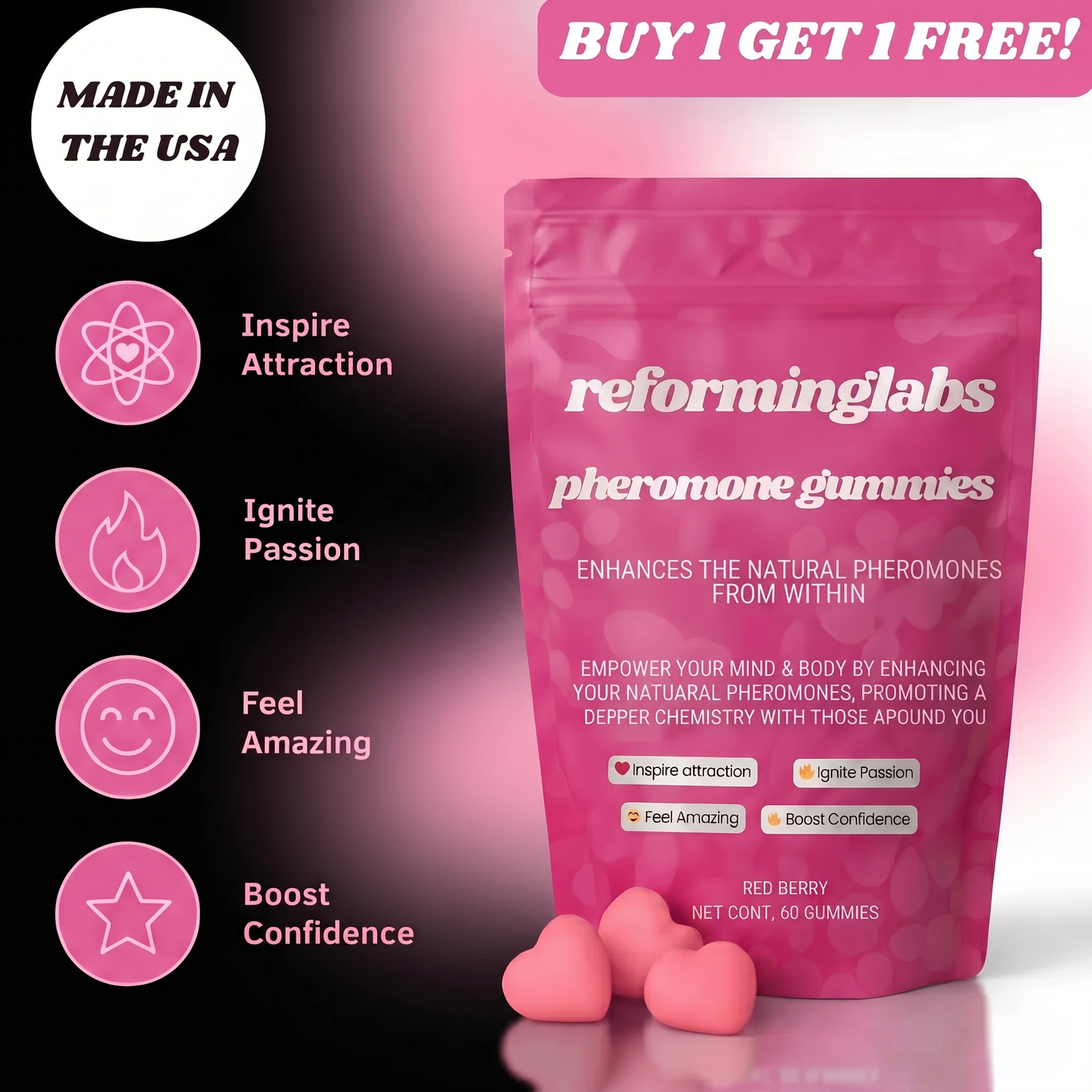 Pheromone gummies